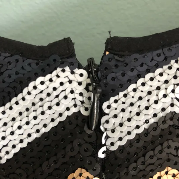 Zig zag sequin dress - Image 2