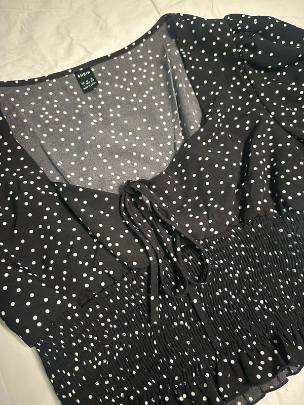 Shein Polka Dot Top - Image 4