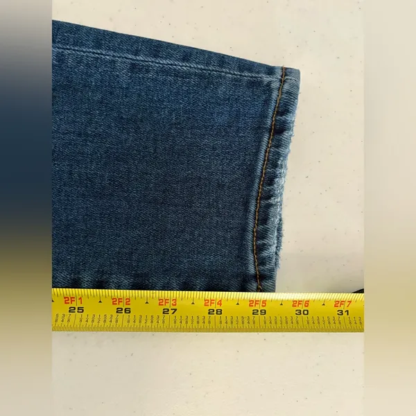 Risen Jeans Womens 9/29 Dark Wash Skinny High Rise Stretch‎ RDP5607 Denim 523 - Image 7