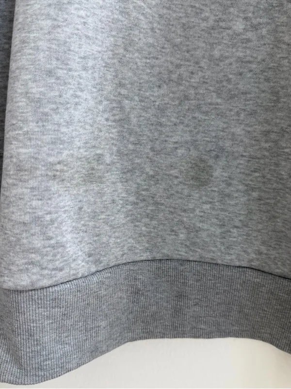 Gray off the shoulder sweatshirt Size XXL - Image 5