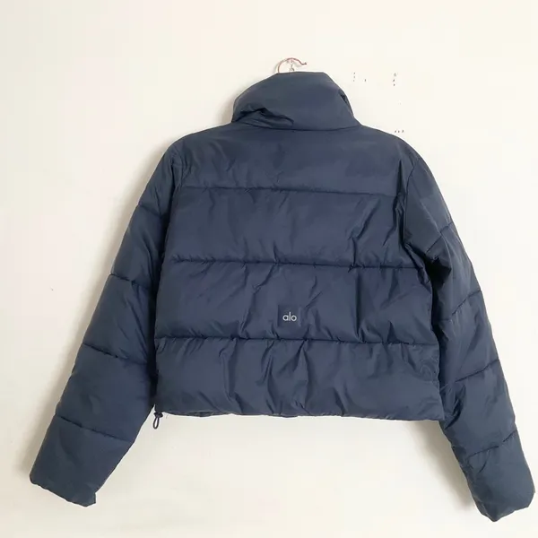 Alo Yoga Gold Rush Puffer Navy XS - Image 4