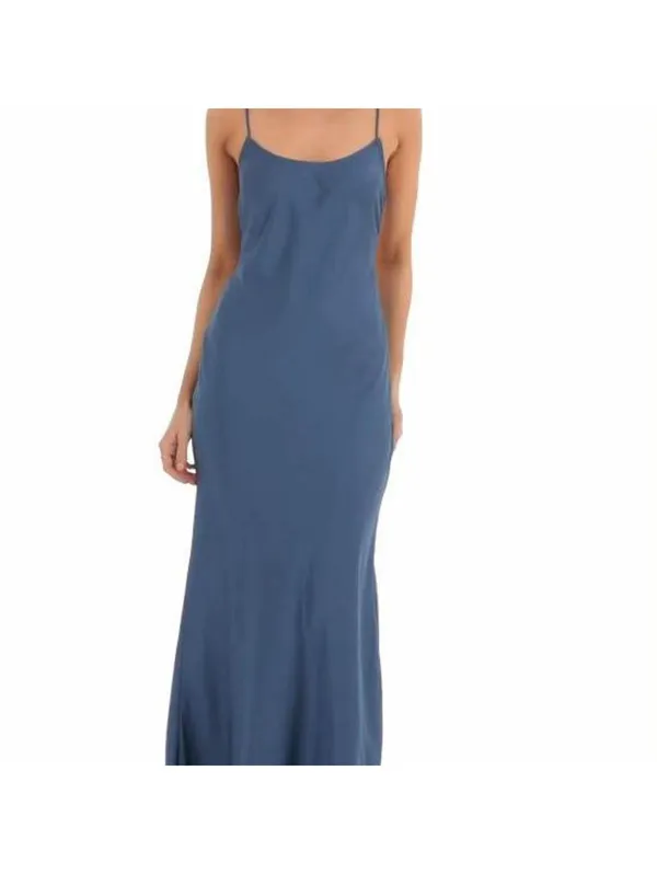 Lucy in the sky Back Bow Satin Dress - Image 3