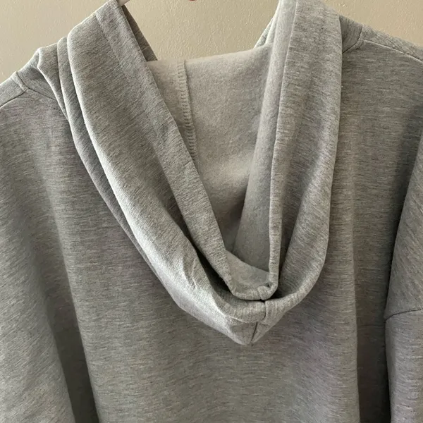 Basic gray hooded sweater Size XL - Image 5