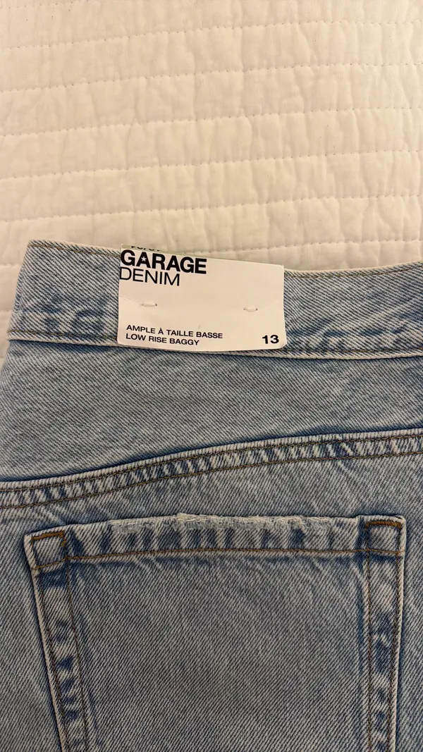 Garage low rise 90s relaxed jeans - Image 2