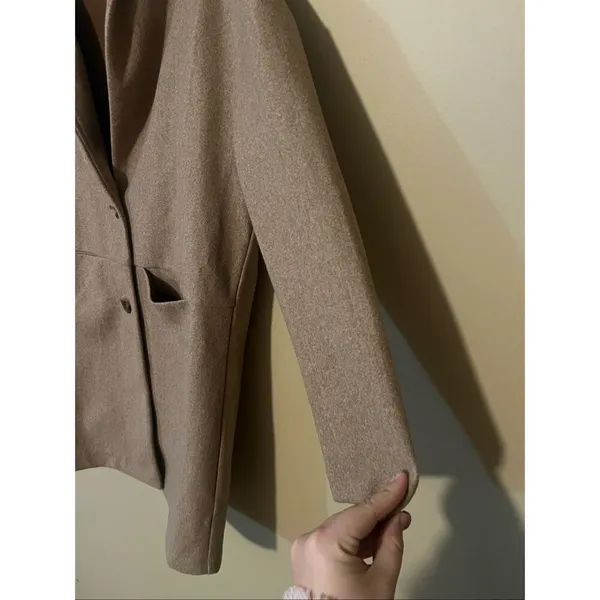 Old Navy Brown Coat Woman’s Size Small - Image 4