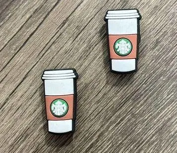 Starbucks Hot Coffee Drinks Charm For Crocs Shoe Charms - 2 Pieces - Image 2