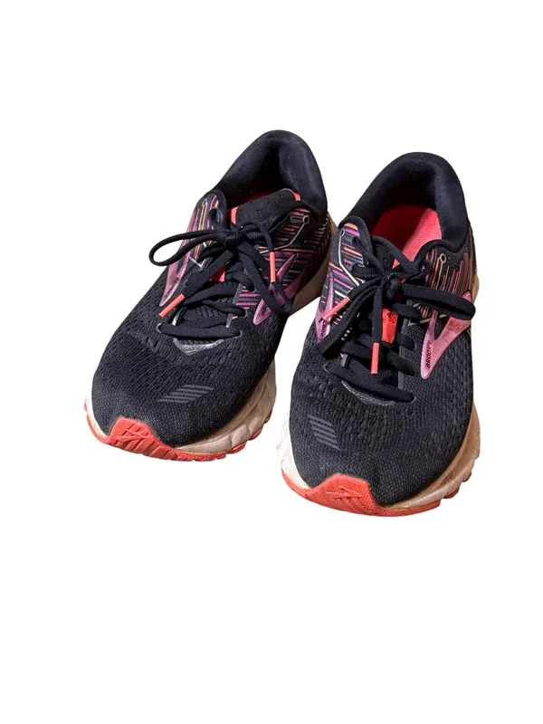 Brooks Adrenaline GTS 19 Black & Purple Women's 9.5 Running Shoes - Image 2