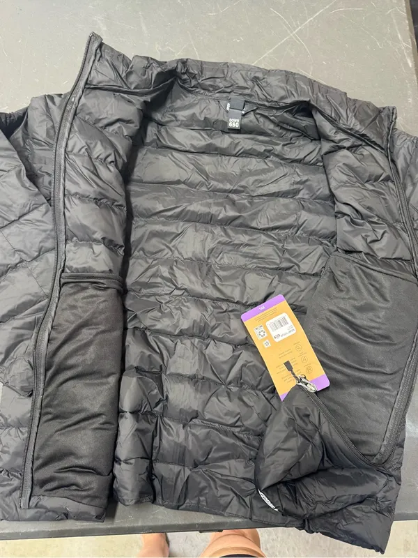 Eddie Bauer Ladies Down Packable Jacket Size XXL Black NWT - Image 7