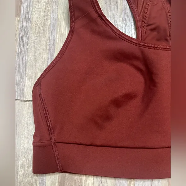 Athleta Hustle II Bra in Rust, Size 34B/C - Image 2