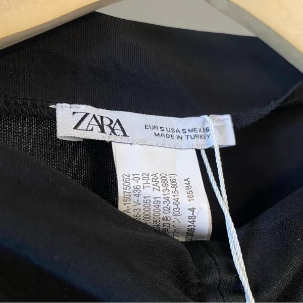 •Zara bodycon ruched dress NWT• - Image 3