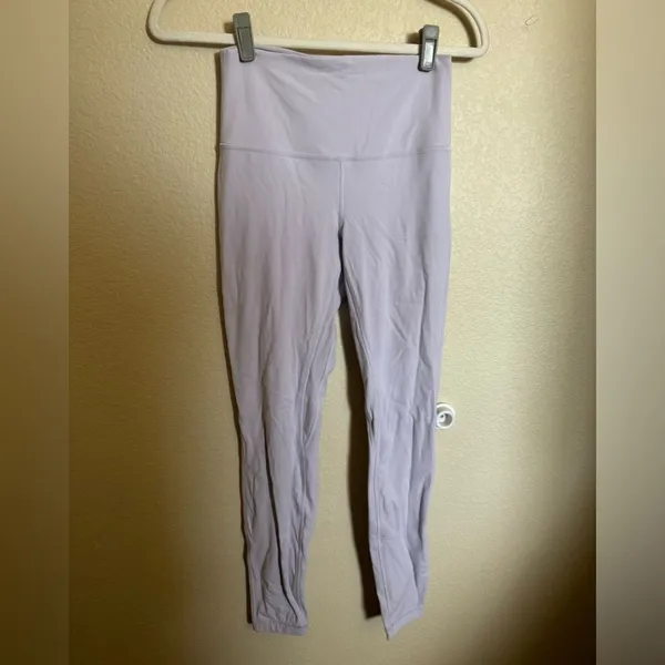 Lululemon align High-rise pant 28”‎ in lilac ether size 6 - Image 2