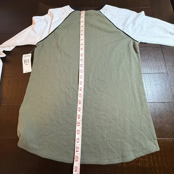 Fox Racing Womens Mesh Raglan Long Sleeve Shirt Olive Green‎ White M Salt Flats - Image 11