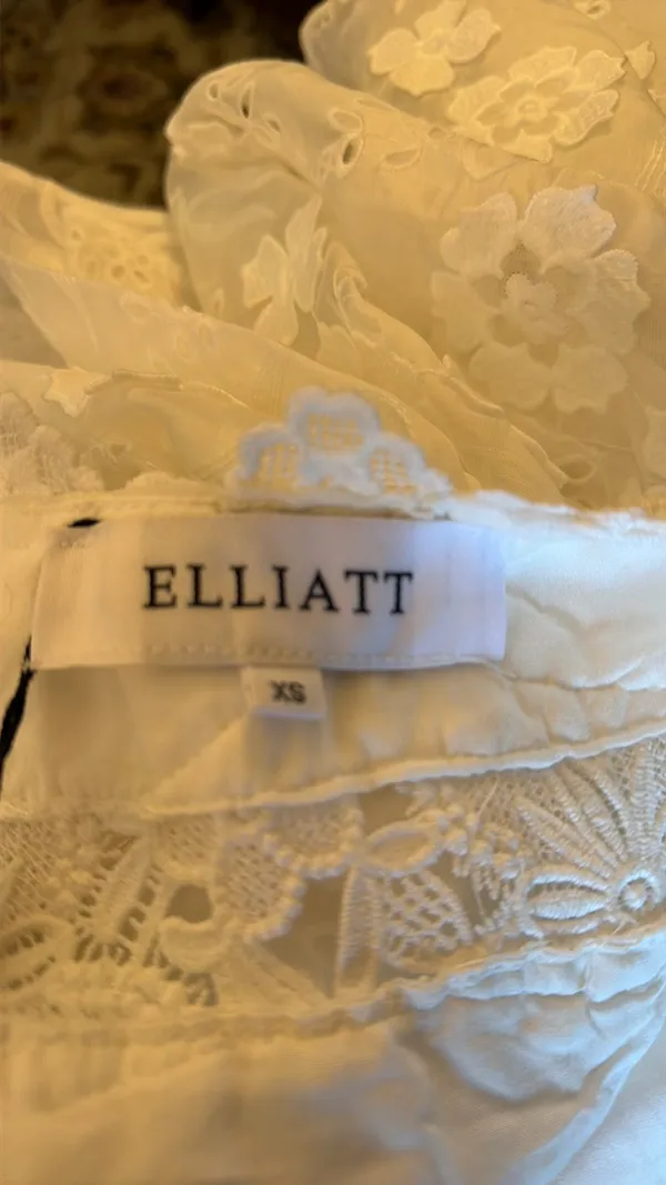 Elliatt Dress White Midi - Image 5