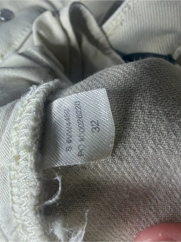 Vuori Vintage Wide Leg Jean Bone Denim Jeans 32. - Image 10