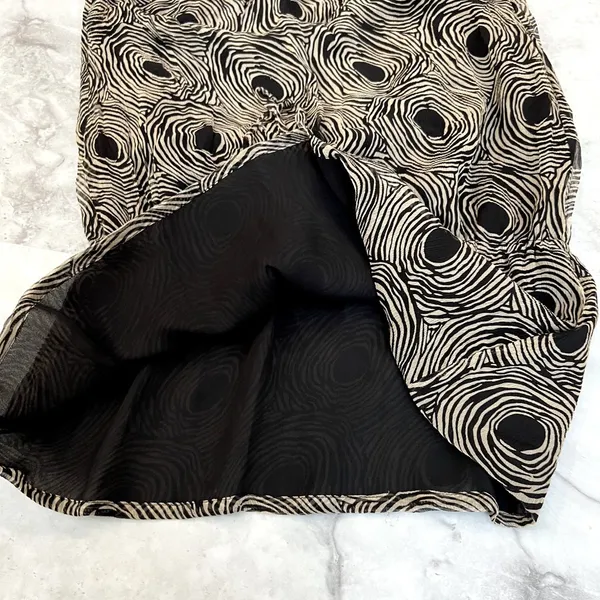 Elena Solano‎ Women Size Small S Silk Ruffle Sleeveless Halter Top Blouse Shirt - Image 4