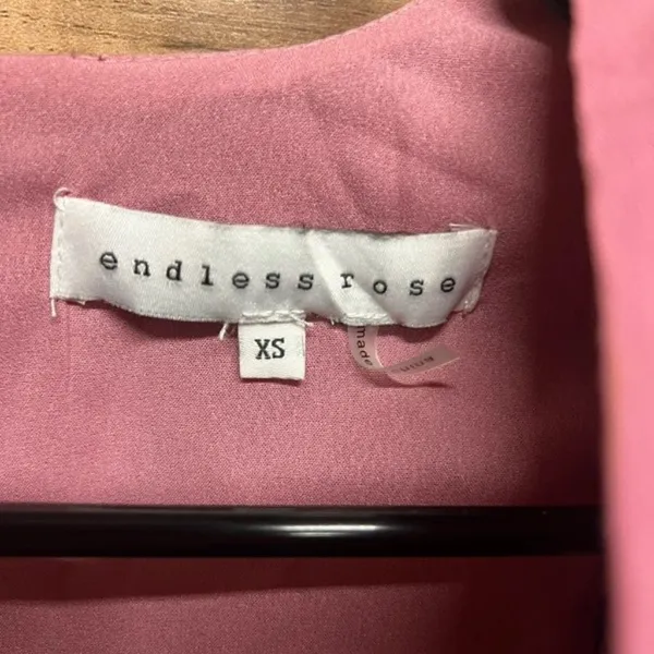 Endless Rose Puff Sleeve Mini Dress in Mauve size‎ XS - Image 8