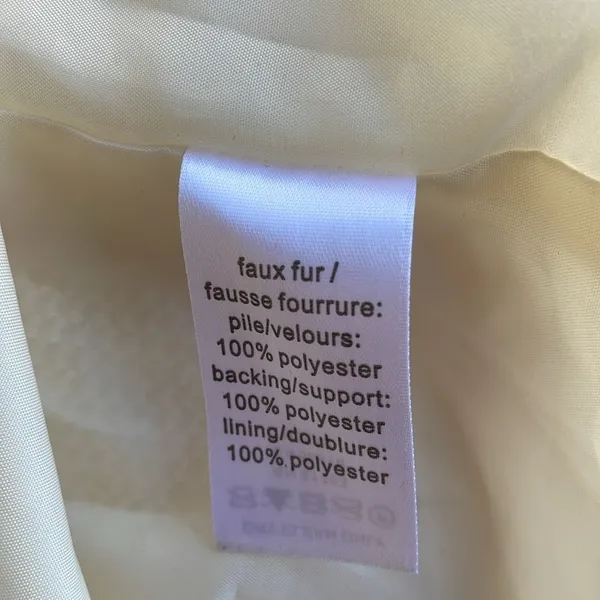 Maurices Cream Faux Fur Open Vest - Image 5