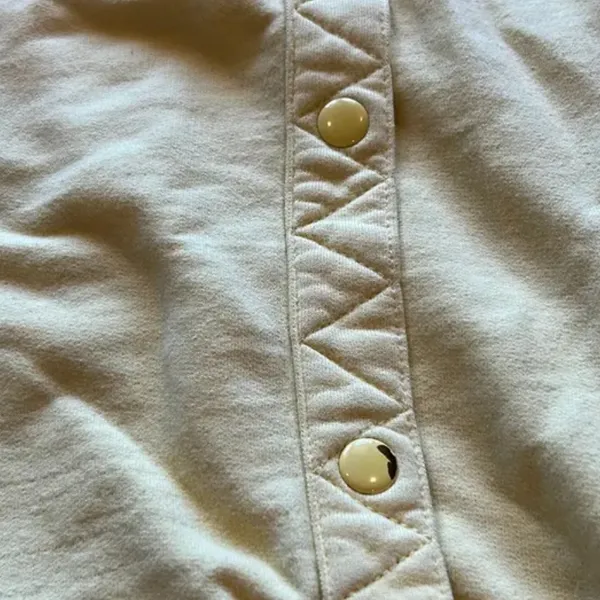 Le Tigre Butter Yellow Zip Up Hoodie - Image 5