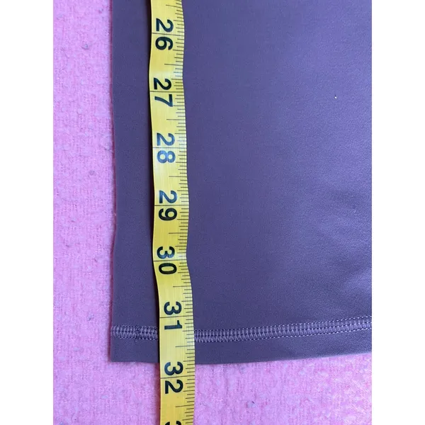 Athleta Salutation Stash Flare Pant‎ Mauve Purple XXS High Rise Powervita Yoga - Image 8