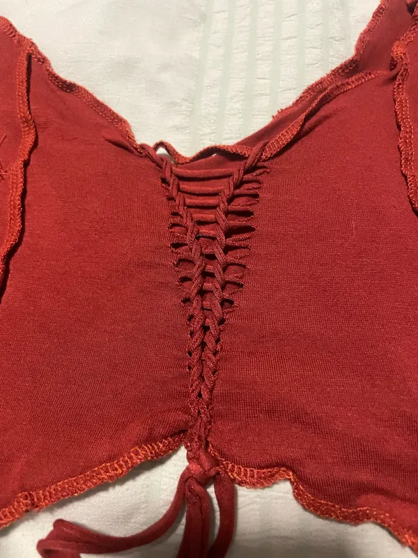 Culture Shop Tank Red - Image 4