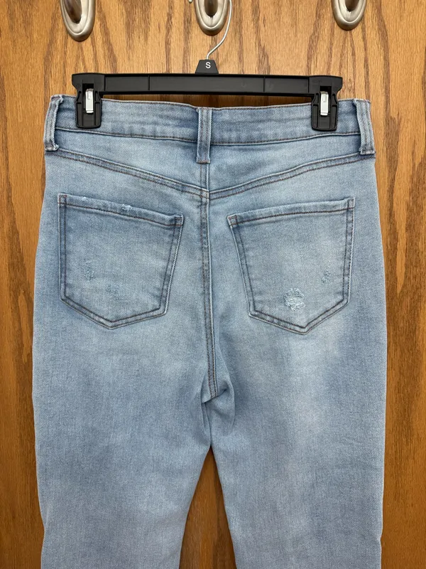 Pre-owned Celebrity Pink High-Rise Flare Jeans Size 7/28 - Image 5