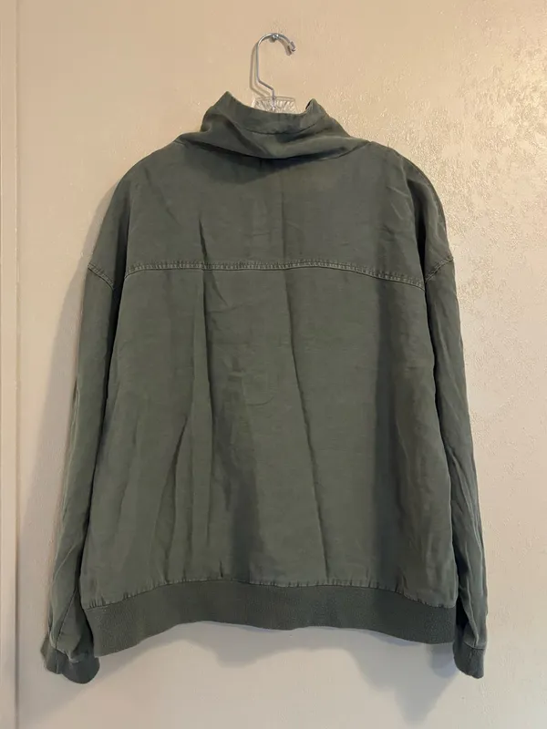 NWT Maurices Solid Twill Bomber Jacket sz XL - Image 2