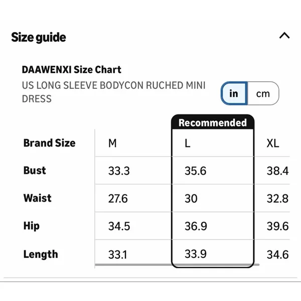 NEW Long Sleeve Cut Out Bodycon Ruched Party Club Mini Dress L - Image 4