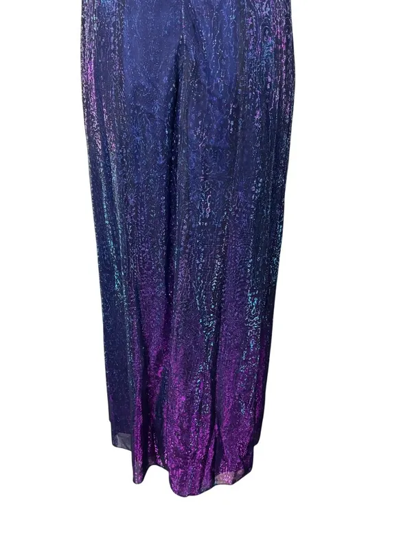 Vintage Night Way y2k Fairy Whimsi Sleeveless Column Maxi Dress Size 4 - Image 8