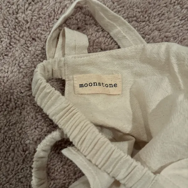 cream tank top open back Tan - Image 3
