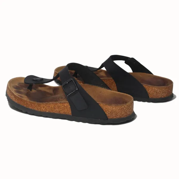 Birkenstock Gizeh Black Birko-Flor Sandals 40 Regular - Image 6