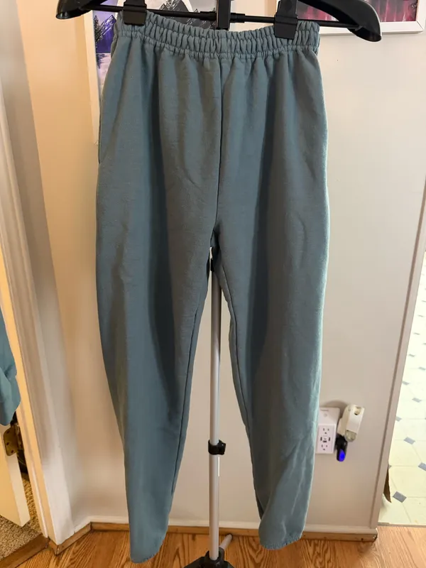 Athletic Works Men’s Cozy Soft Teal Jogger Set Size Small - Image 7