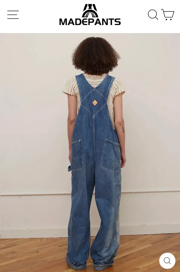 SOLD 🚫 MADE PANTS Oversized wide leg o - Image 3