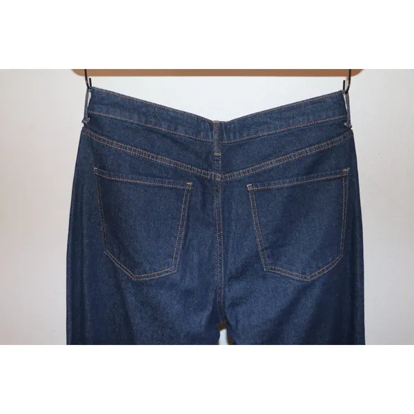 S.O.N.G. Dark Blue Low Rise Baggy Jeans - Image 8