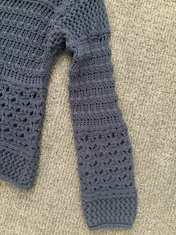 Universal Threads Crochet Open Knit Sweater XS - Image 3