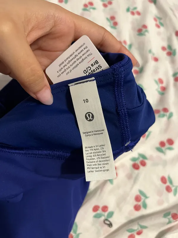 Lululemon Wunder Train Strappy Wrapped Bra C/D - Image 3