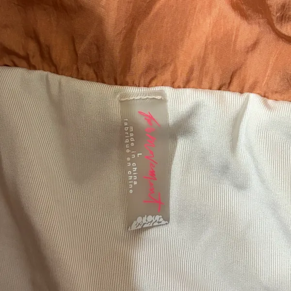 Free People Movement The Way Home Shorts Brushed Apricot Size Large - Image 4