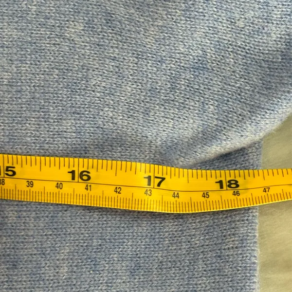 Max Studio Soft Blue 100 Percent‎ Cashmere Sweater Size Small EUC - Image 3