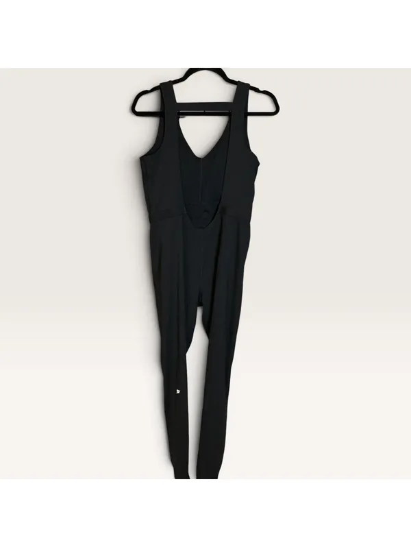 Fabletics Black Sleeveless Jumpsuit Activewear One-Piece - Image 2