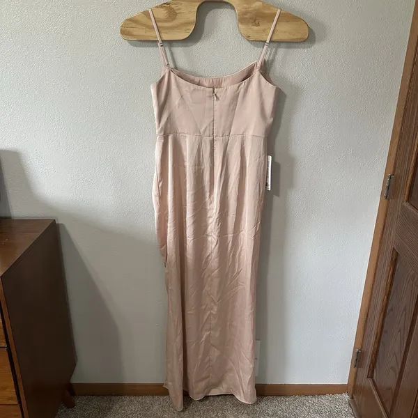Azazie x Kendall + Kylie Dress Size A14 English‎ Rose Cowl Stretch Satin Mermaid - Image 5