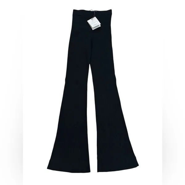 ALLSAINTS Peaches Slim Fit Trousers, Black, Size Small, NWT - Image 4