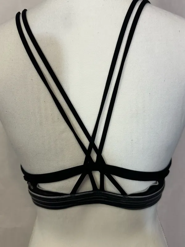 Lululemon Black Strappy Bralette - Women Intimates - Image 5