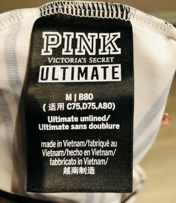 Pink Victoria’s Secret Ultimate Sports Bra - Image 2