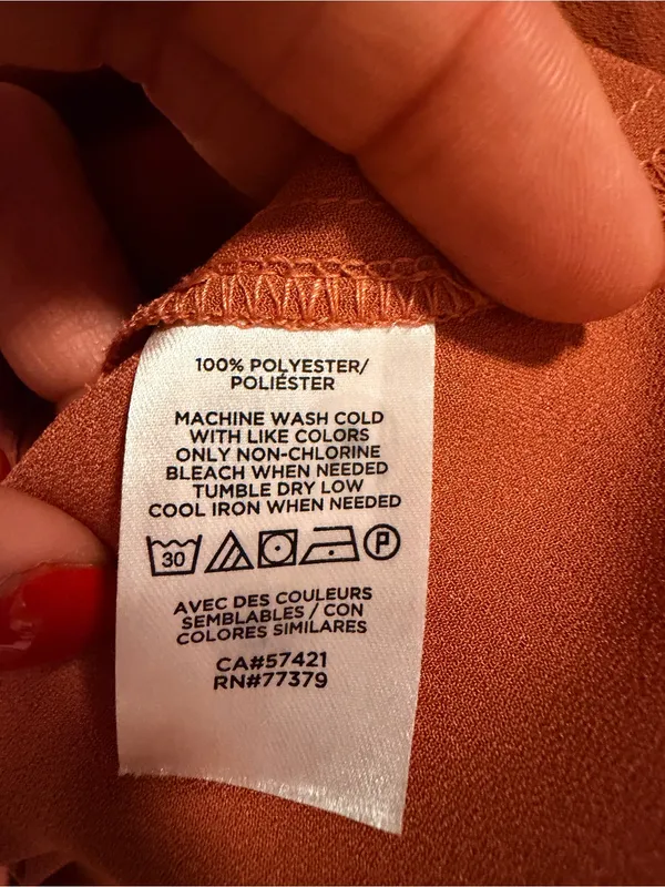 NWT Ann Taylor Sleeveless High-Neck Camisole in Orange - Image 4