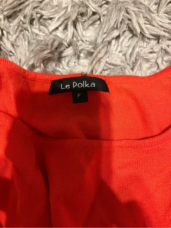 Bright Orange Women’s Sleeveless Top Red Size M - Image 3