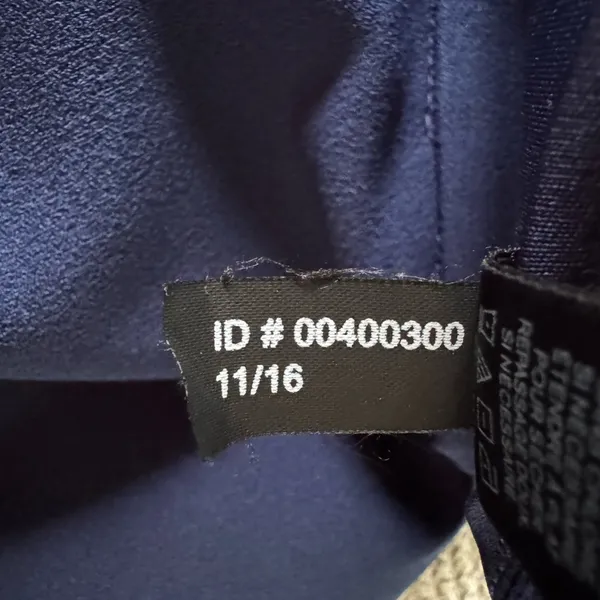 Express Navy Blue Pull On Pleated Wide Leg Dress Pants Trousers Size 6 Long - Image 5
