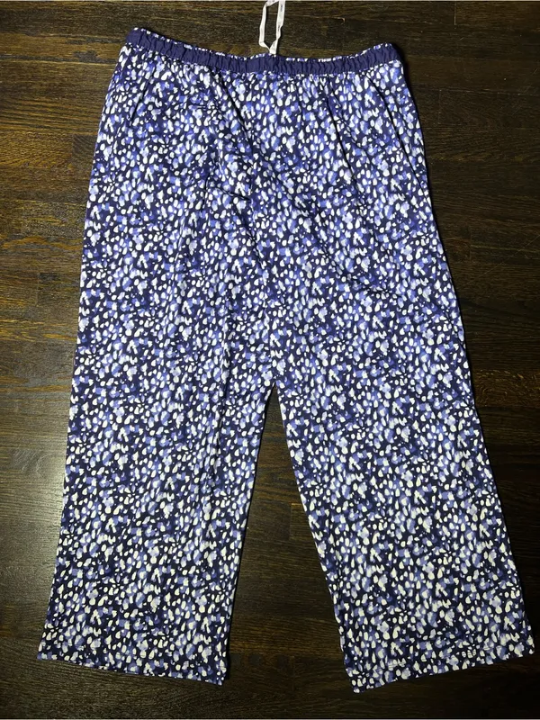 DKNY 2-Pack Purple Pants Brushed Jersey with Pockets XL - Image 13