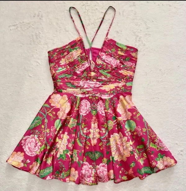 NWOT Rococo Sand Chloe Short Mini Dress size Medium - Image 3
