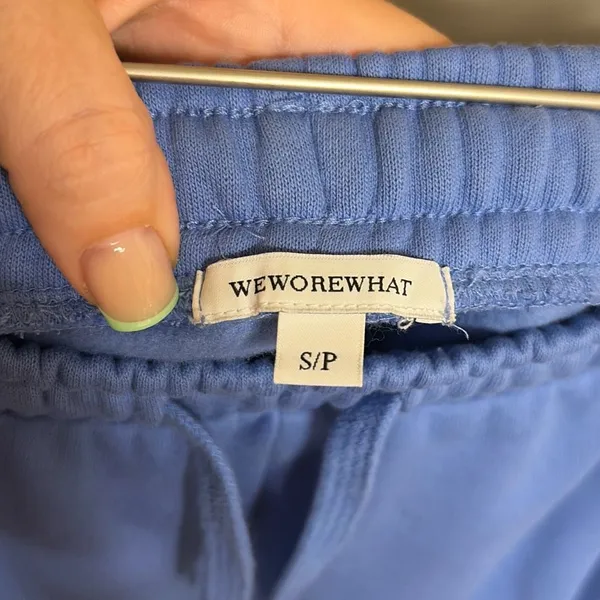 ✨WeWoreWhat Pull On Sweat Blue Sz Small Shorts✨ - Image 9