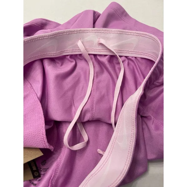 Nike Women's Attack Dri-FIT Mid-Rise Shorts Size M Light Magenta New With Tags - Image 7