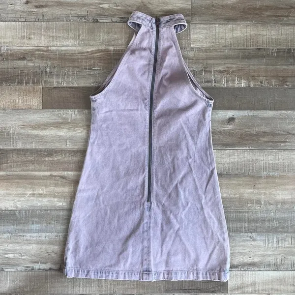 Abrand jeans pink denim dress Purple - Image 2